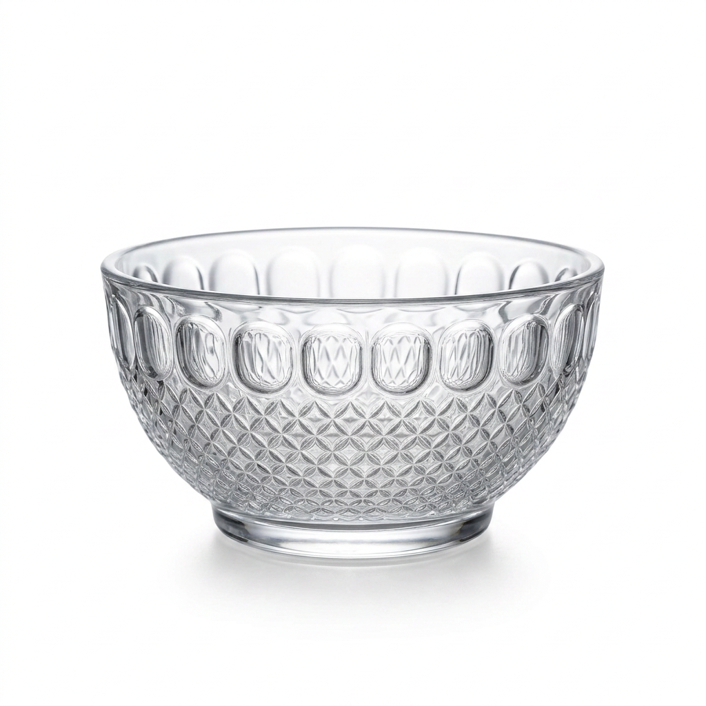 6-Piece Crystal Design Acrylic PC Khoshaf Set